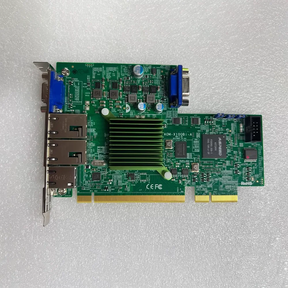 For Supermicro Management Card AOM-X10QBI-A