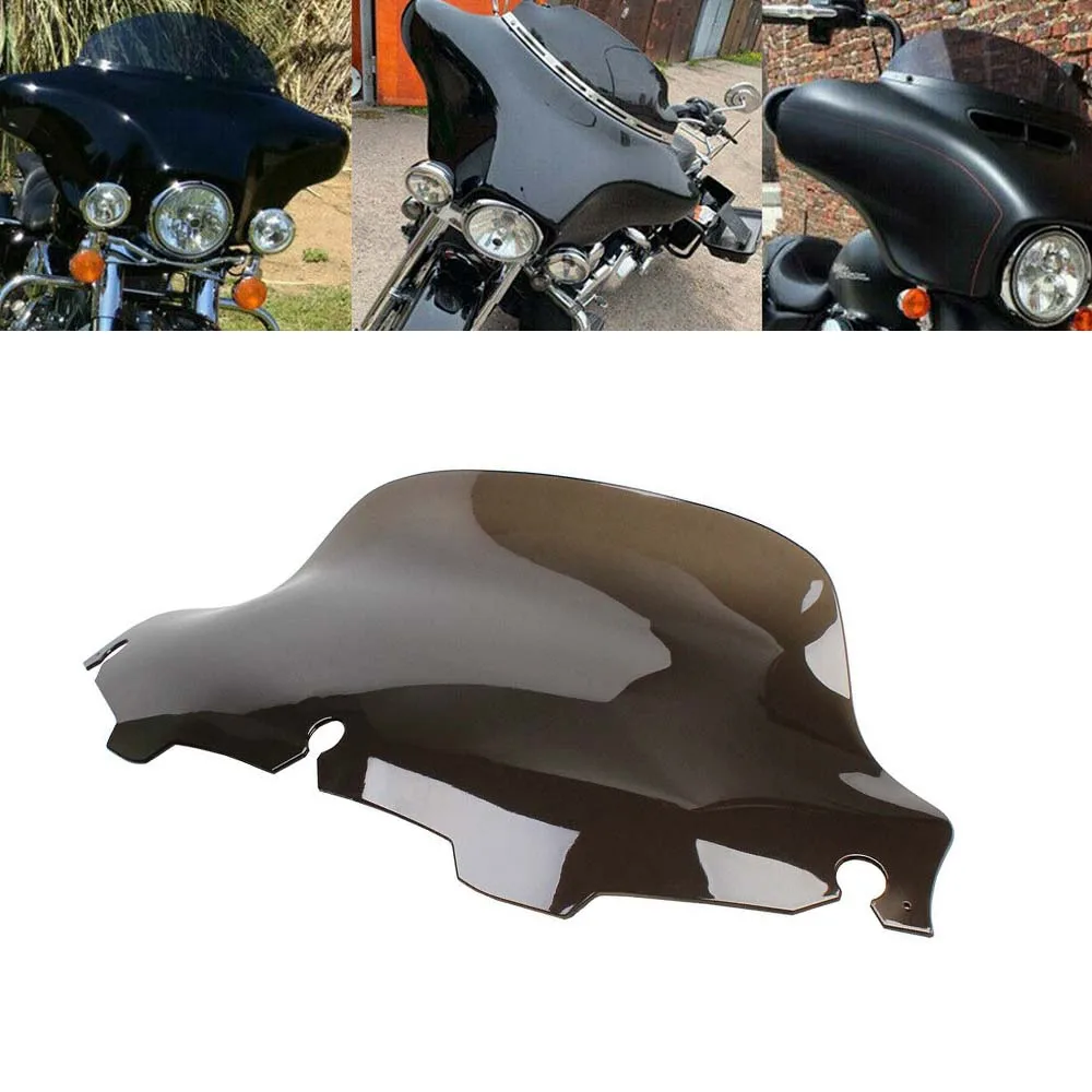 

Мотоцикл 8 "Дымчатый обтекатель лобового стекла для Harley Touring Road King Electra Street Glide 1996-2013 2012 2011 2010