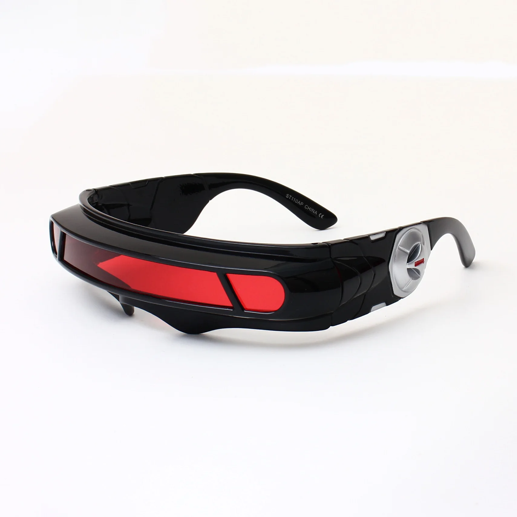 X-Men Cyclops Cosplay Sunglasses Futuristic One Piece Visor Glasses Halloween Party Costume Prop UV400 Unisex Eyewear