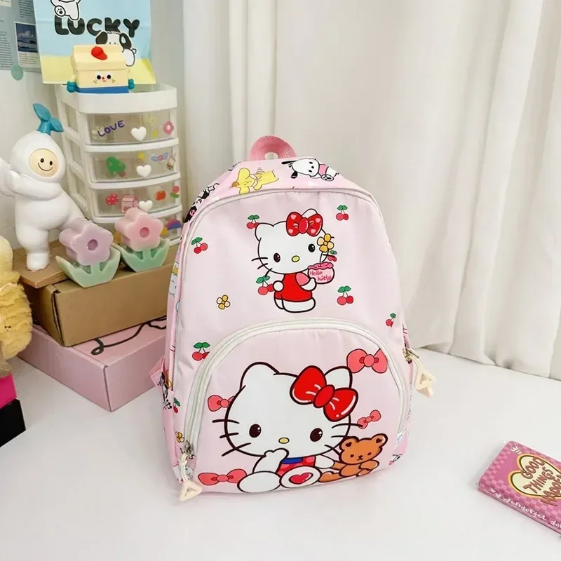 

Sanrio hello kitty new children's school bag cartoon backpack kindergarten shoulder bag boys and girls cute cartoon handbag