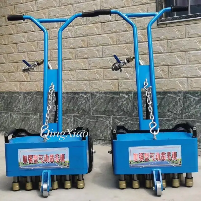 Multifunctional Double Head Handheld Pneumatic Concrete Scabbler Easy Operation Firm Bonding Construction Tool