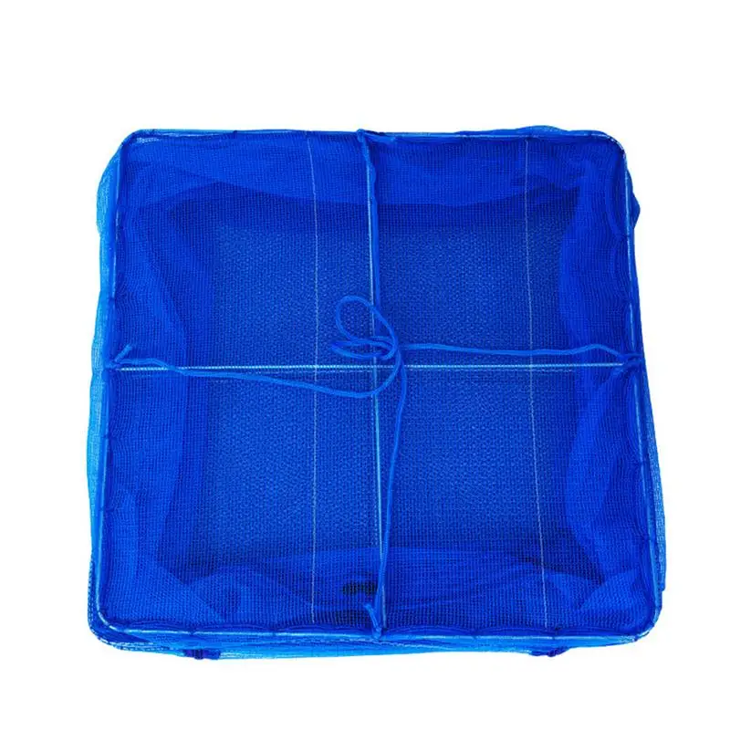 Drying Net Drying Rack 4 Layers Folding Fish Mesh Hanging Drying Fish Net For Shrimp Fish Fruit Vegetables With Two-way Zippers