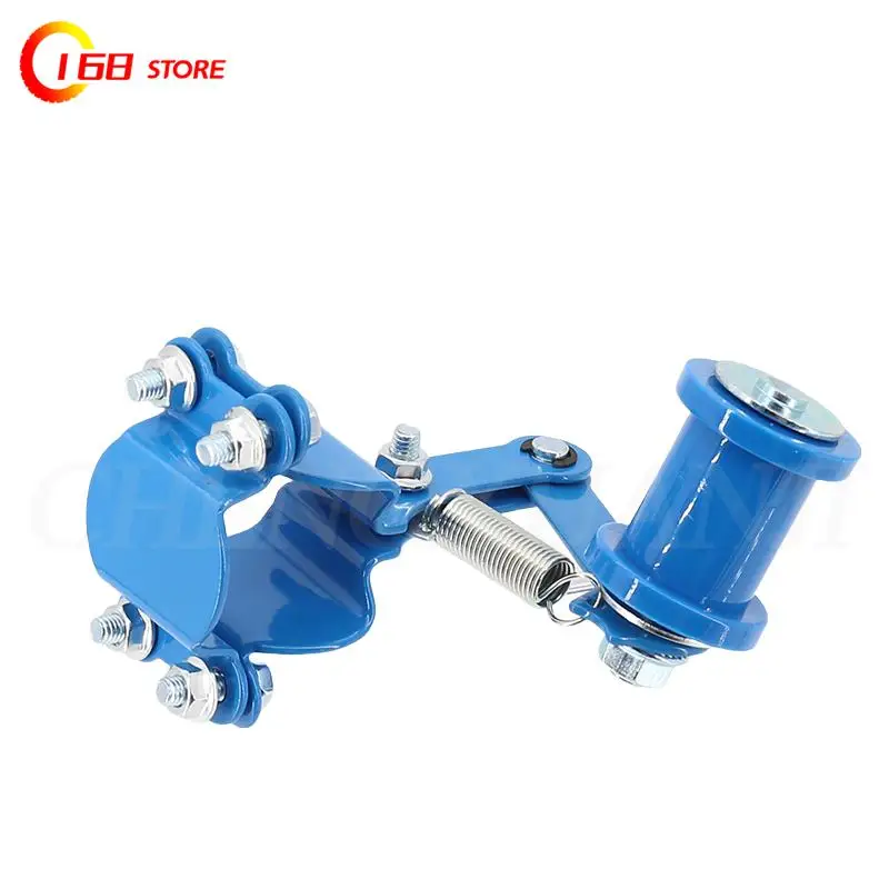 العالمي الألومنيوم دراجة نارية سلسلة الموتر الضابط الأسطوانة أدوات تعديل الملحقات ل الترابية دراجة الطرق غير الممهدة ATV موتوكروس