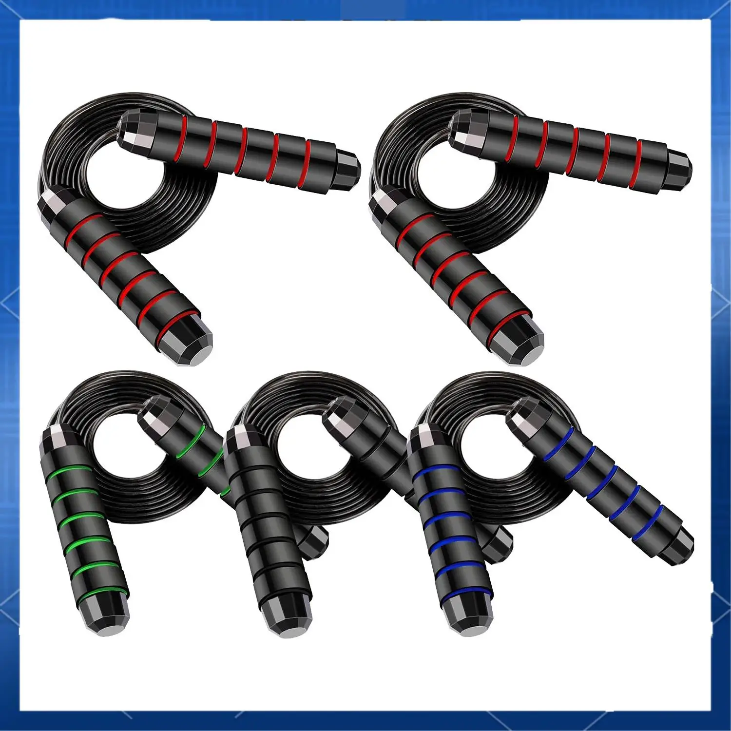 

Adjustable Skipping Rope,Tangle-Free Rapid Speed Jumping Rope For Cardio, Endurance Training Easy To Use