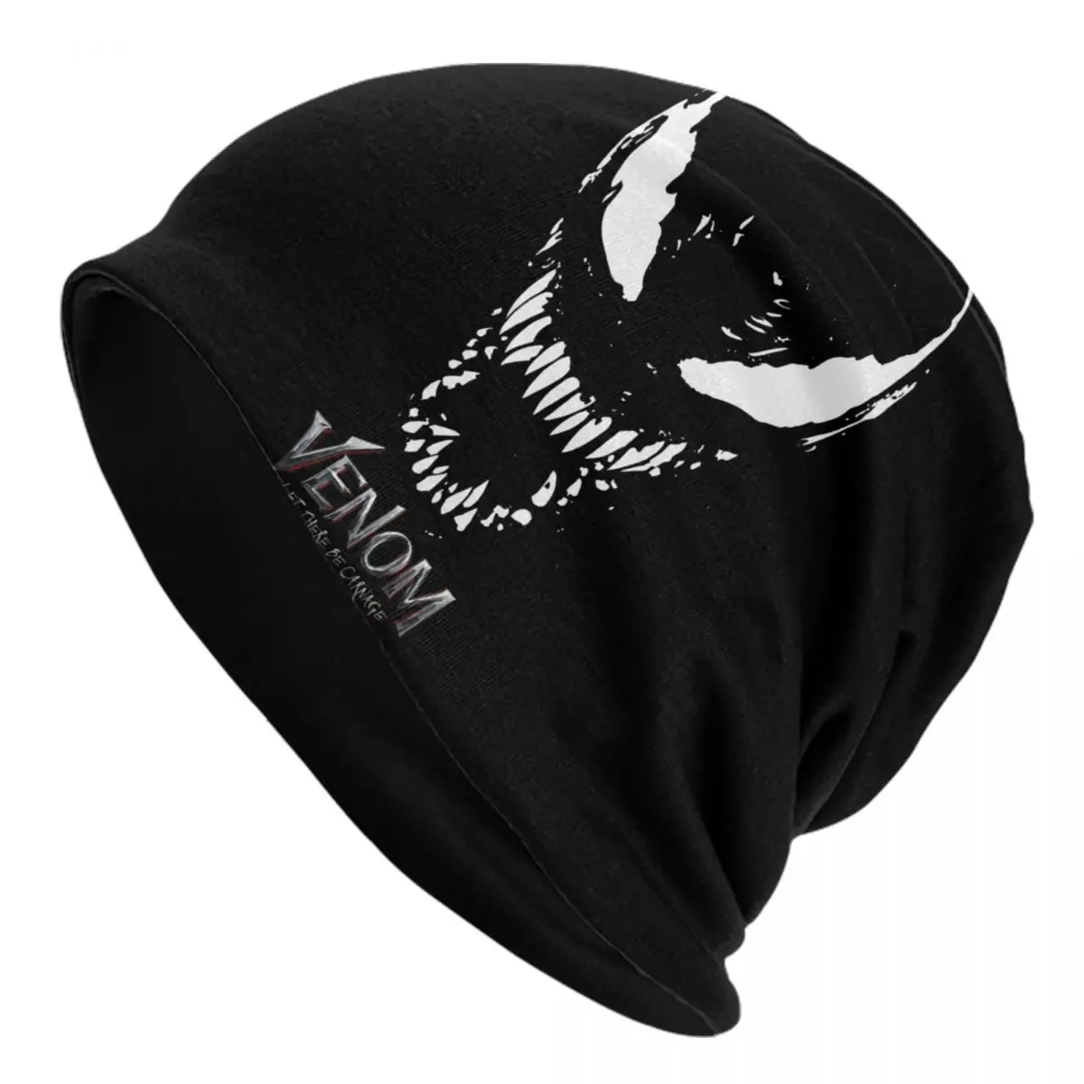 

Пользовательские Venom Face аниме капот шапки хип-хоп вязаная шапка для мужчин женщин зимние теплые шапки Skullies шапки
