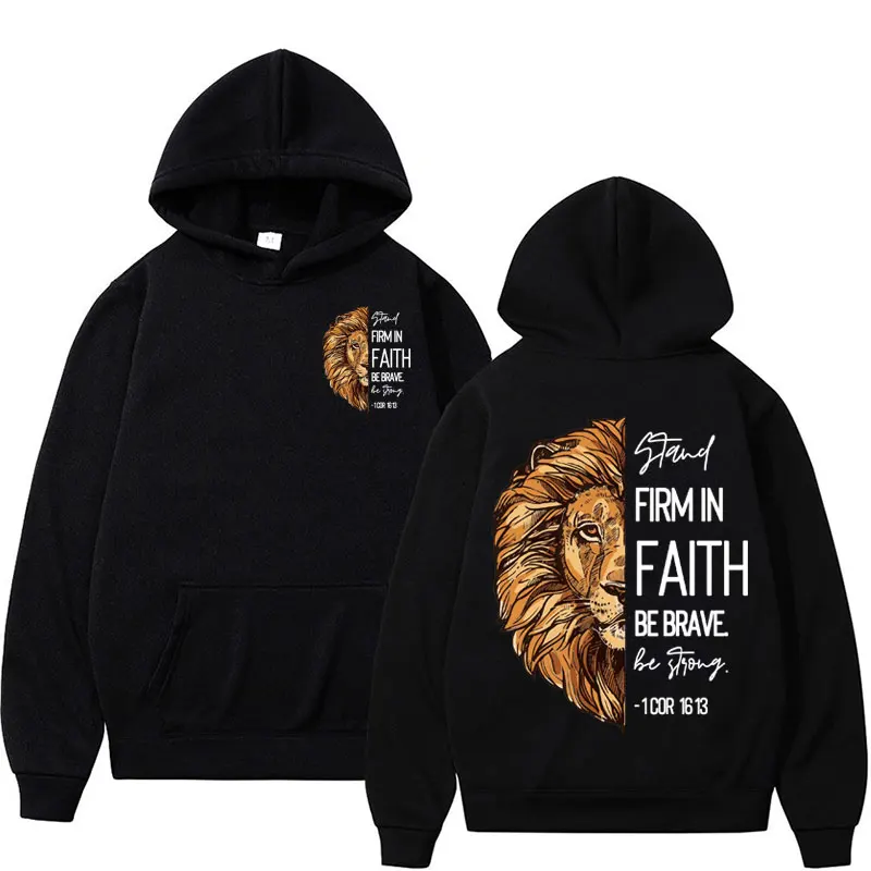 Sweat à capuche Jésus t'aime verset biblique pour hommes et femmes, sweats à capuche parlants de Juda, sweat-shirt chrétien, mode esthétique, sourire respirant