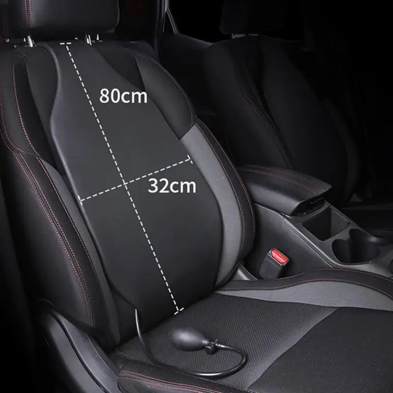 Multifunctional Car Cushion Relieve Waist Pain Universal Seat Guard Lumbar Pillow Breathable Car Waist Air Cushion Car Supplies