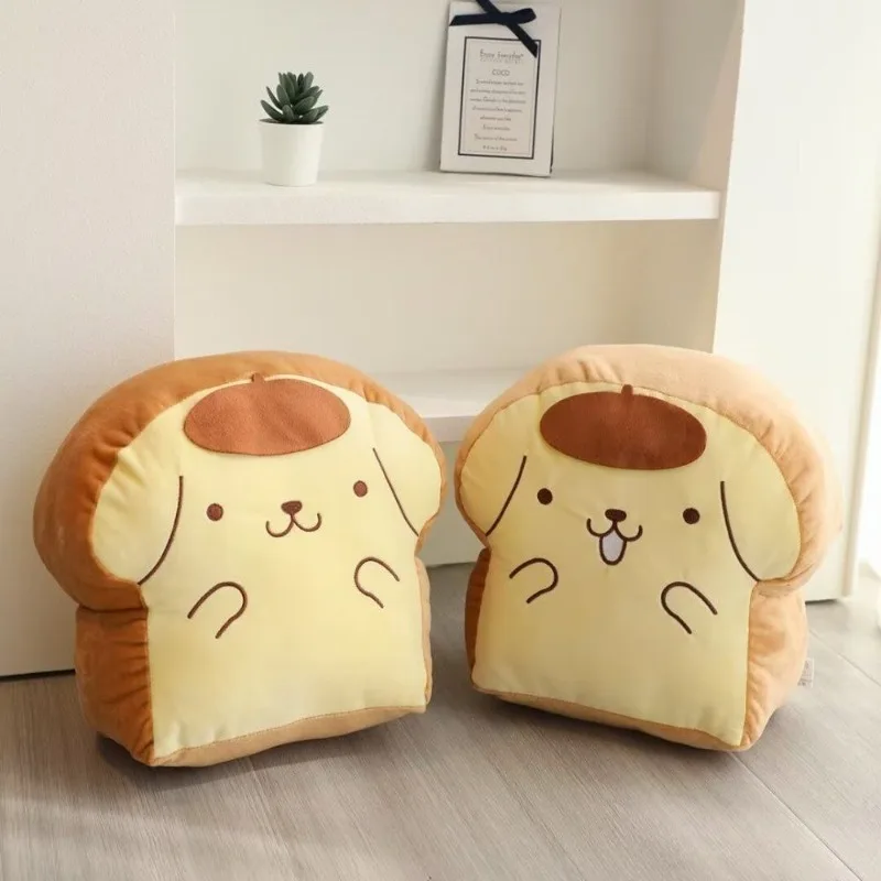 

PomPomPurin Headboard Sofa Pillow Kawaii MINISO Anime Cute Office Nap Pillow Cushion Lovely Doll Gifts Soft Toys for Kids