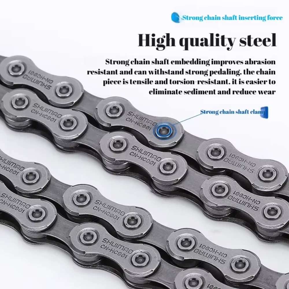 Bike Chain 6/8/9/10/11Speed High Alloy Steel for Road Mountain MTB Bike Drivetrain Components Accessories Cycling Enthusiasts - view 3