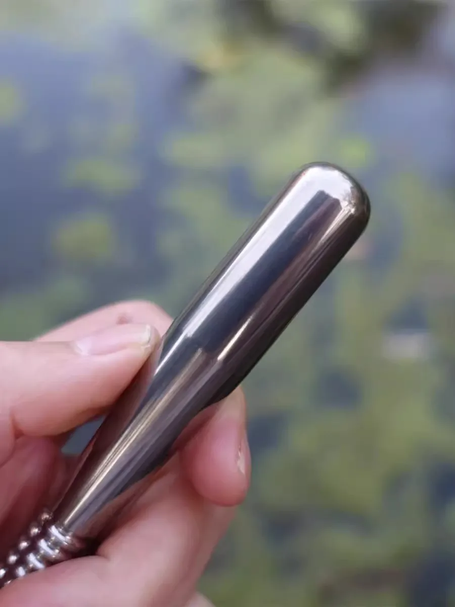Imagem -02 - Titanium Alloy Small Baseball Bat Ferramenta Edc pc