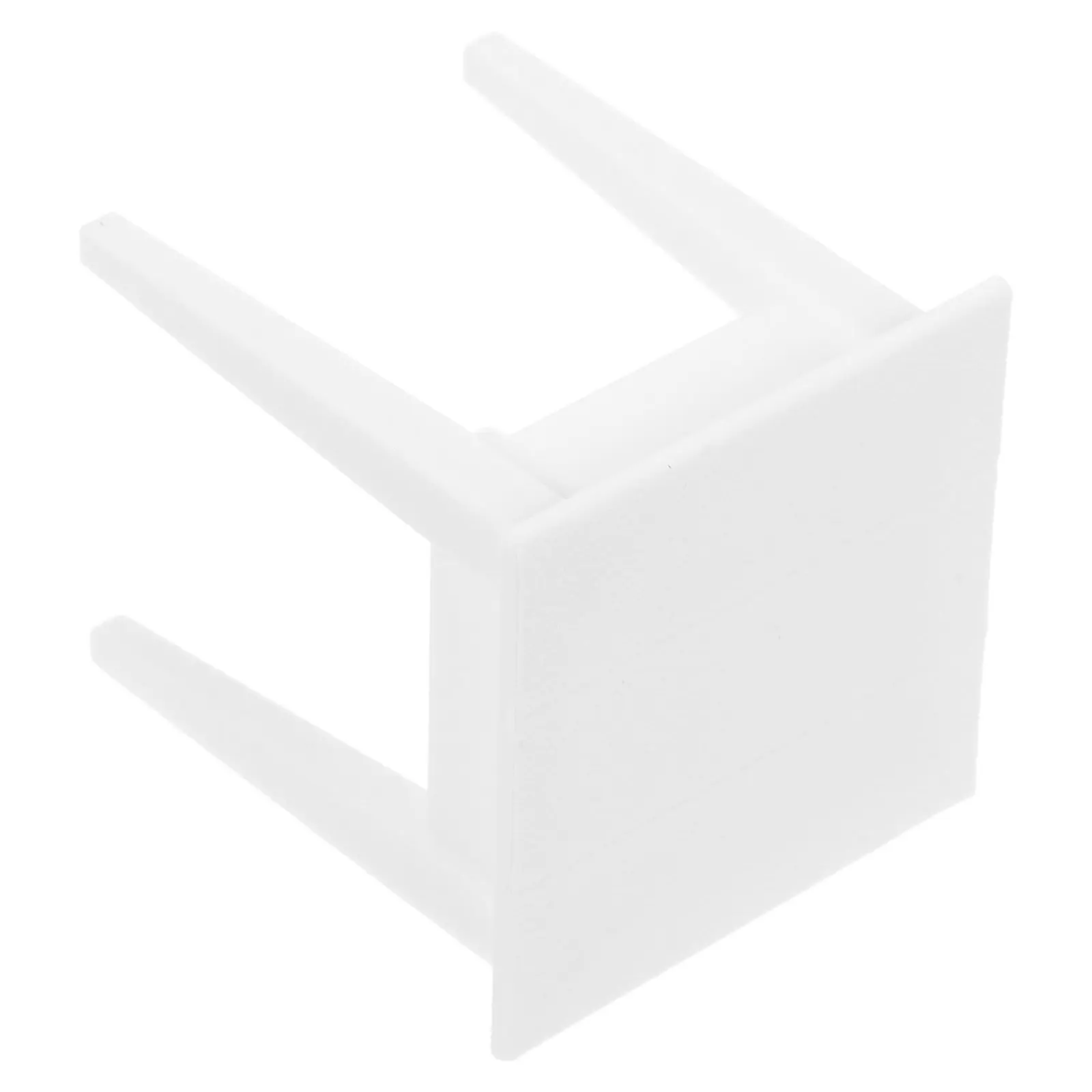Miniature 1:12 Dollhouse Bedside Table White Vintage Bedroom Nightstand End Table Decorative Accessory Miniature End Tables
