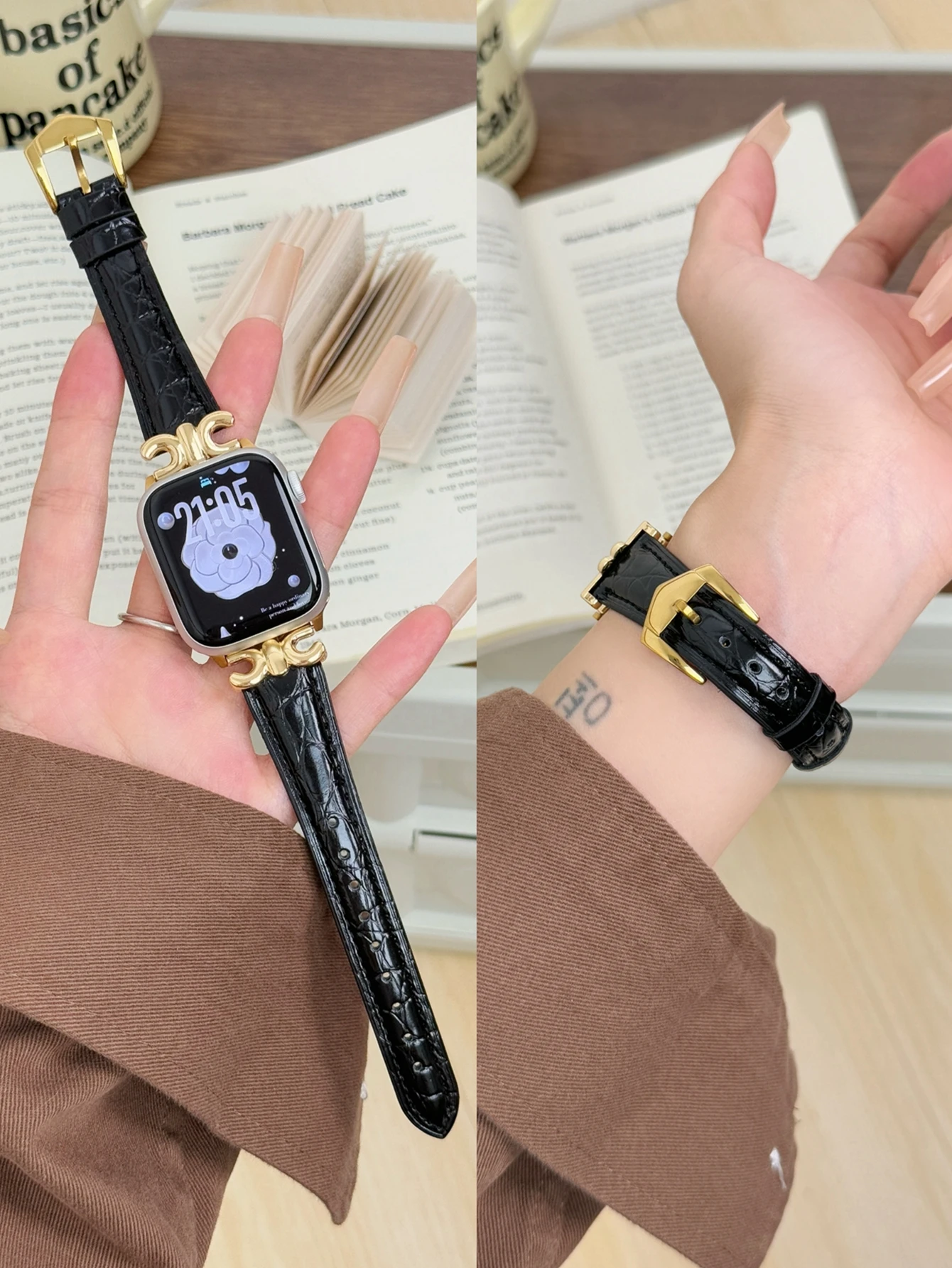 

Correa For Apple Watch Band For Women 40mm 41mm 42mm 44mm 45mm 46mm 49mm , Strap For Apple Watch Watchband Series 11/10/9/8/7