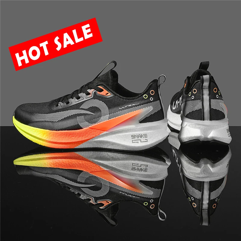 

Casual Sneakers Air Cushion Running Shoes Jogging Marathon Men Sports Breathable Lightweight Comfortable Nonskid Leisure Sneaker