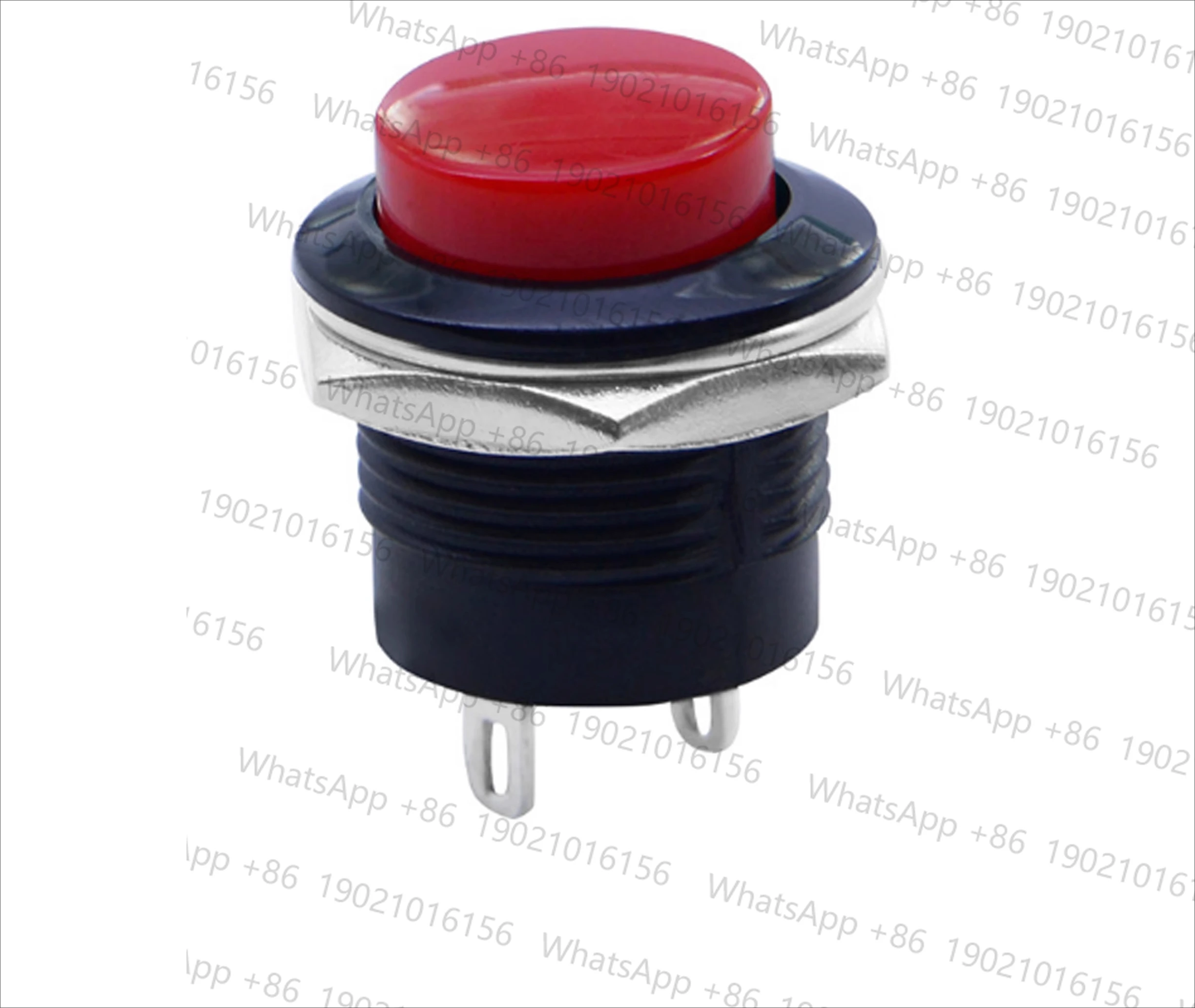 

10pcs Taiwan imported button switch PB-02-PM-R self resetting installation hole 16MM