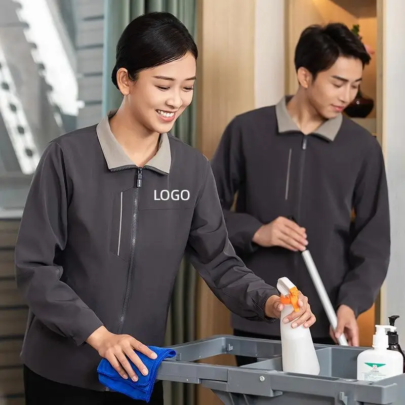 autumn-winter-men-women-housekeeping-property-cleaning-work-clothes-hotel-hospitalcolor-blocked-long-sleeved-hoodies-print-logo