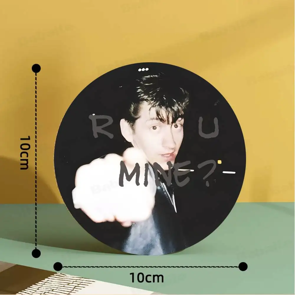 A-Arctic Rock Monkeys Wood Coasters Colorful Round Coaster Non-slip Heat Insulation Coffee Mats Home Accessories Kitchen 3