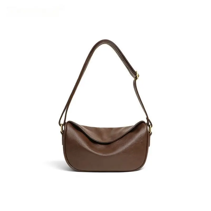 

Women's New Messenger Large-capacity Dumpling Bag Commuter Niche Versatile Fashion Shoulder Bag Simple High Value High Quality