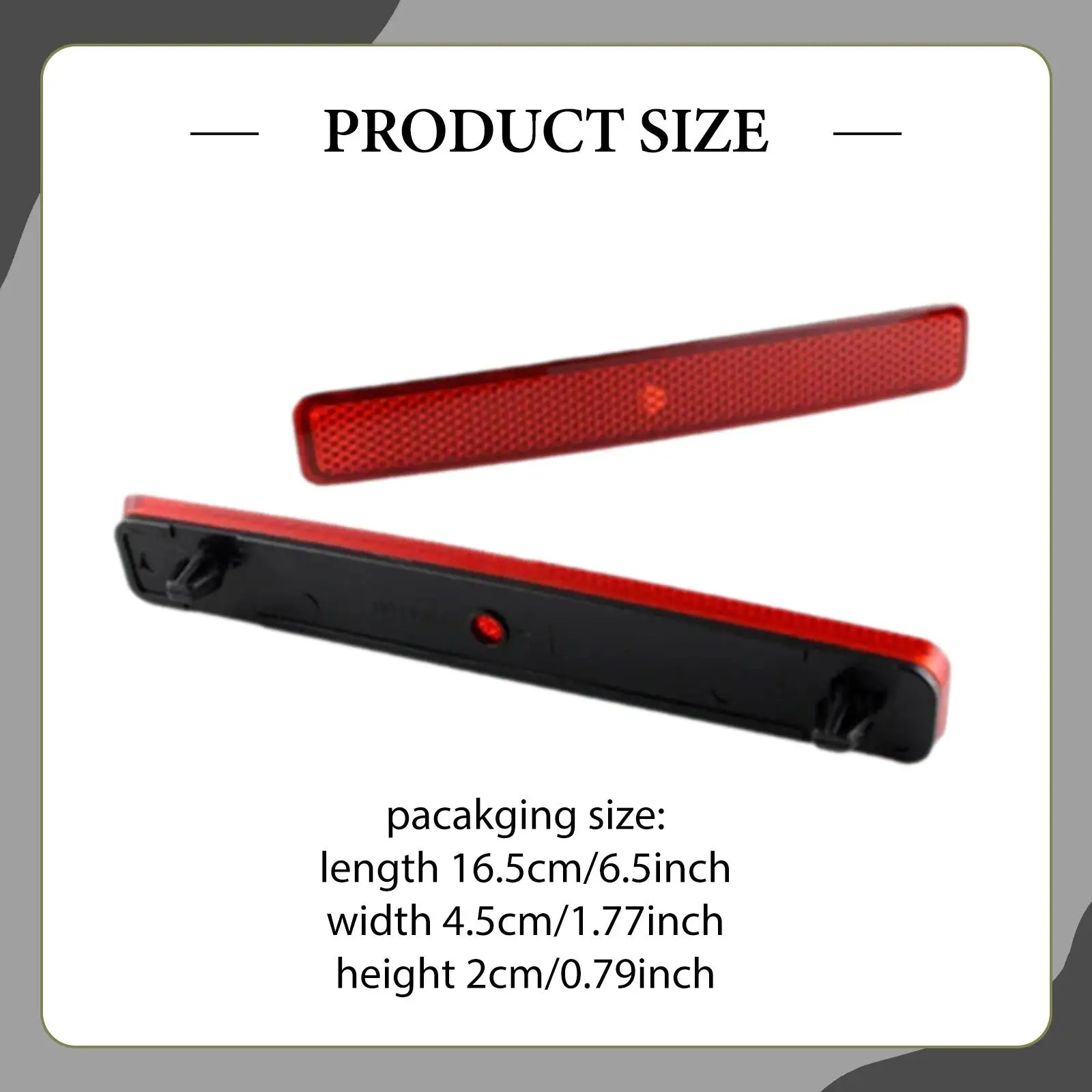2x แผ่นสะท้อนแสงกันชนด้านหลัง 7E0945105 7E0945106 อุปกรณ์สำหรับโฟล์คสวาเก้น มัลติแวน