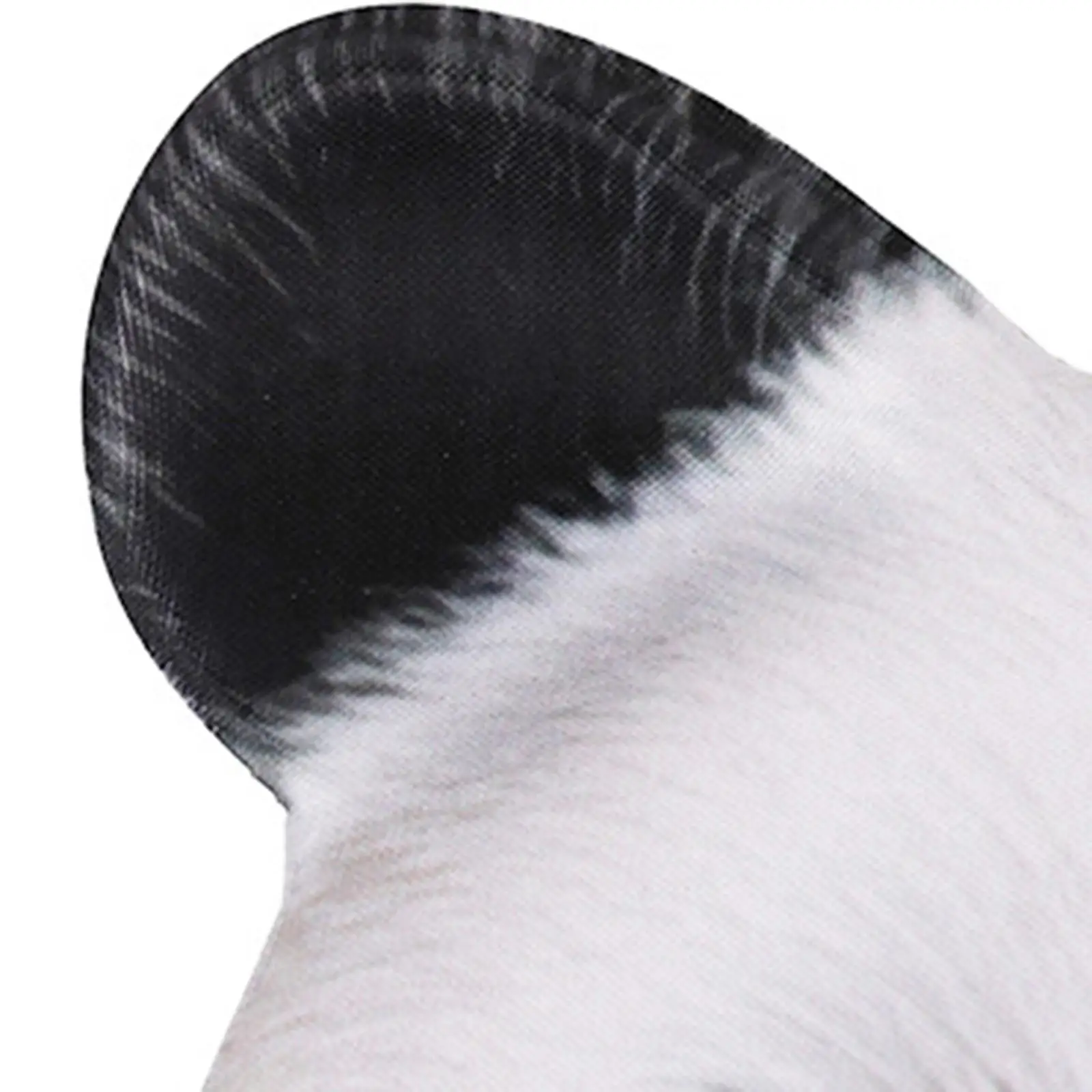 Half Face Panda Mask Cosplay Eyemask for Party Photography Stage Show Masquerade Ball Decor