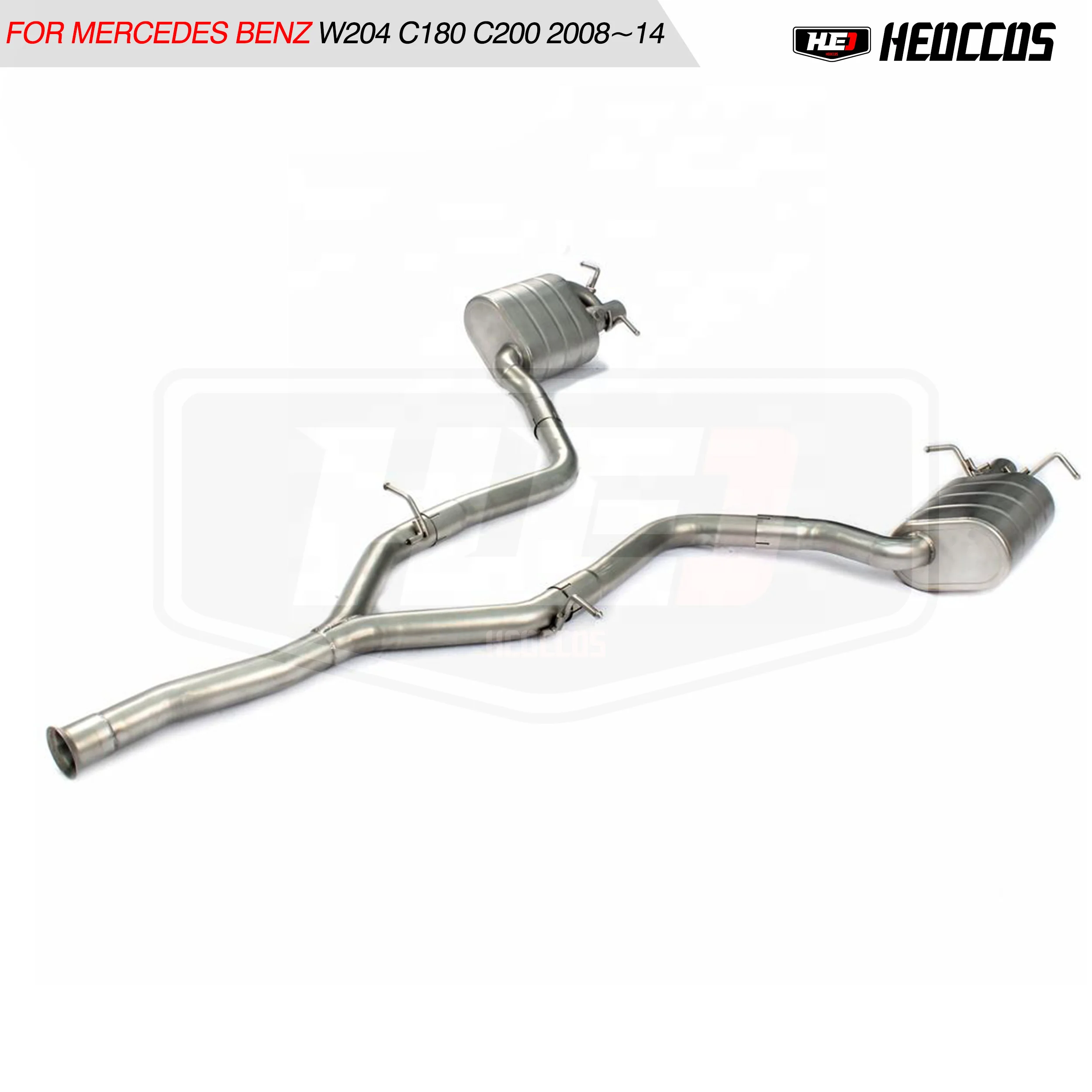 

Factory Price Valvetronic Catback Exhaust Pipe Escape for Mercedes-benz C180 C200 W204 Ss304 Exhaust Pipe Muffler