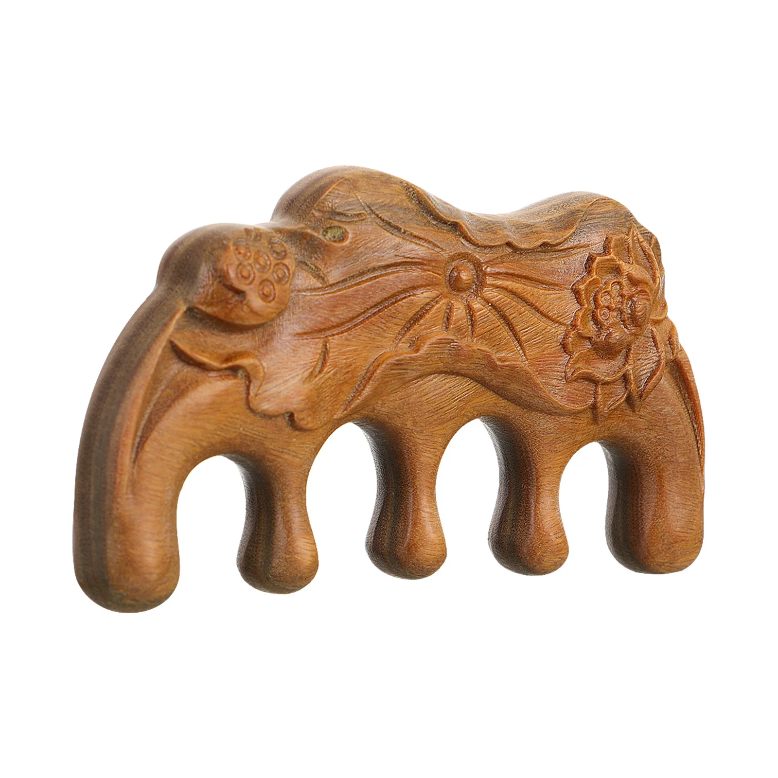 

1Pcs Massage Comb Wide Tooth Sandalwood Anti-Static Scalp Massager Hair Caring Relaxation Tool Sandalwood Comb