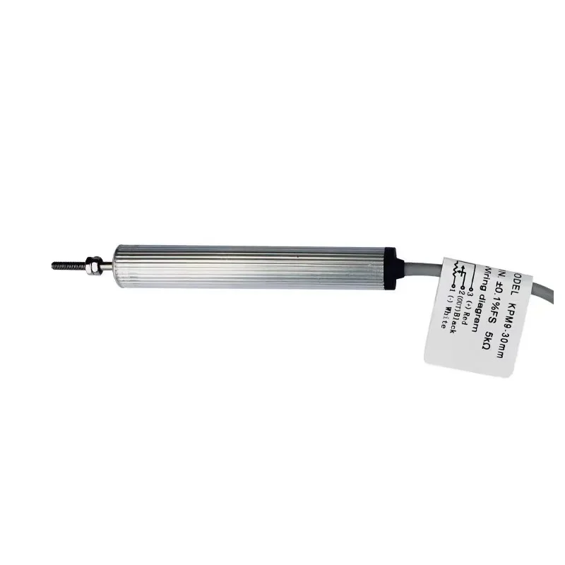 Nuevo Mini Sensor de posición lineal KPM9, Sensor de desplazamiento de varilla de tracción de 9,5mm de diámetro, regla electrónica de rango de 10, 20, 30 y 50mm