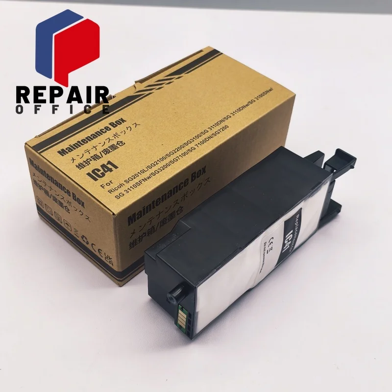 

IC41 для Ricoh GC41 резервуар для обслуживания отработанных чернил для принтера SAWGRASS SG400 SG500 SG800 SG1000 SG3100 SG2100 SG2010L