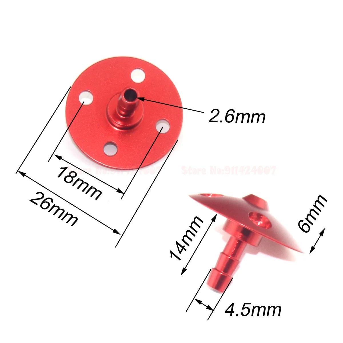 KUZA TOC Benzinemotor Vent Luchtuitlaat Olie/Gasstation Vulmiddel Ventage Max. Dia 30mm Voor RC Vaste Vleugel Vliegtuig/Boot