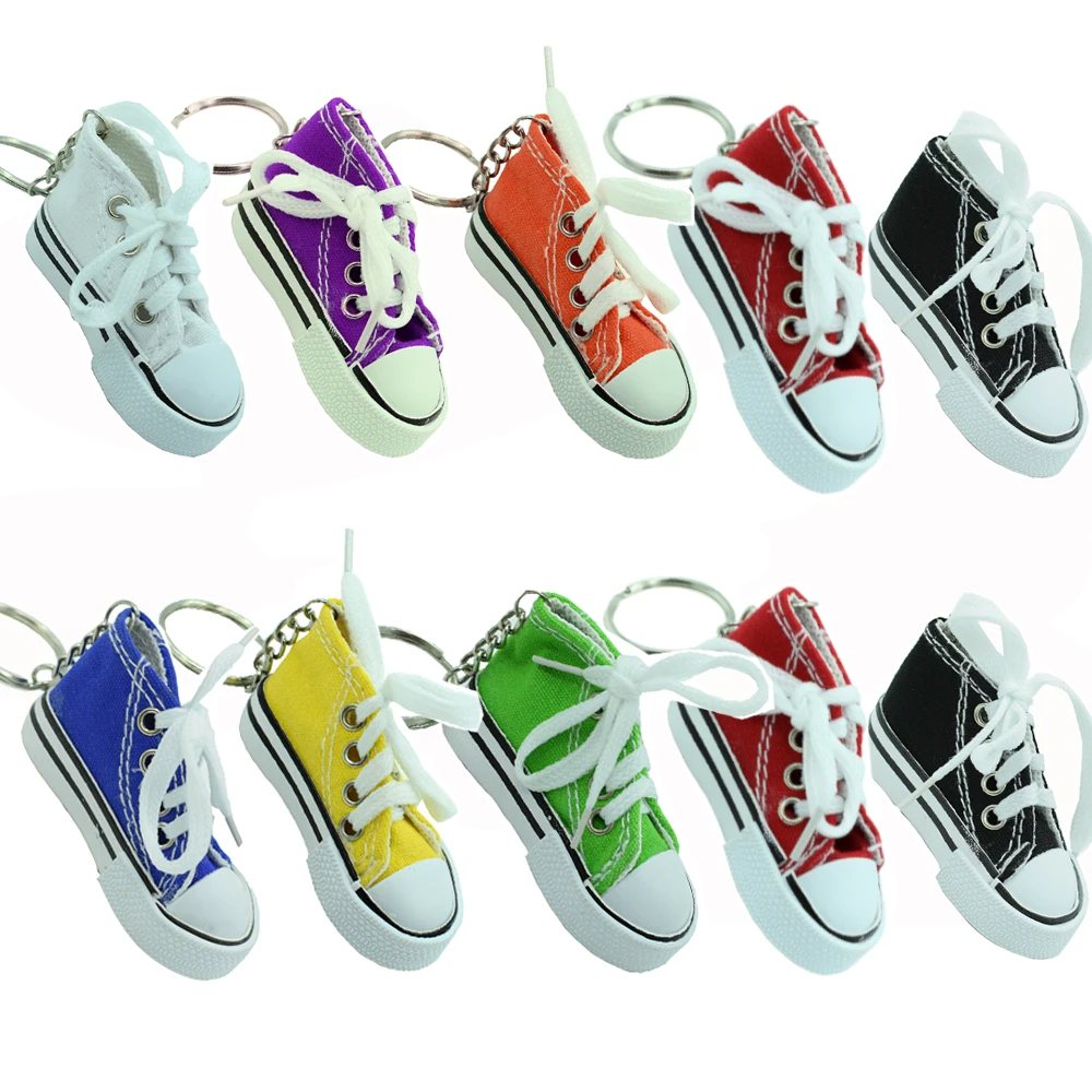 10PCS Motorcycle Side Kickstand Stand Small Shoes Keychain Bicycle Foot Support Side Tripod Standing Mini Shoes Key Chain