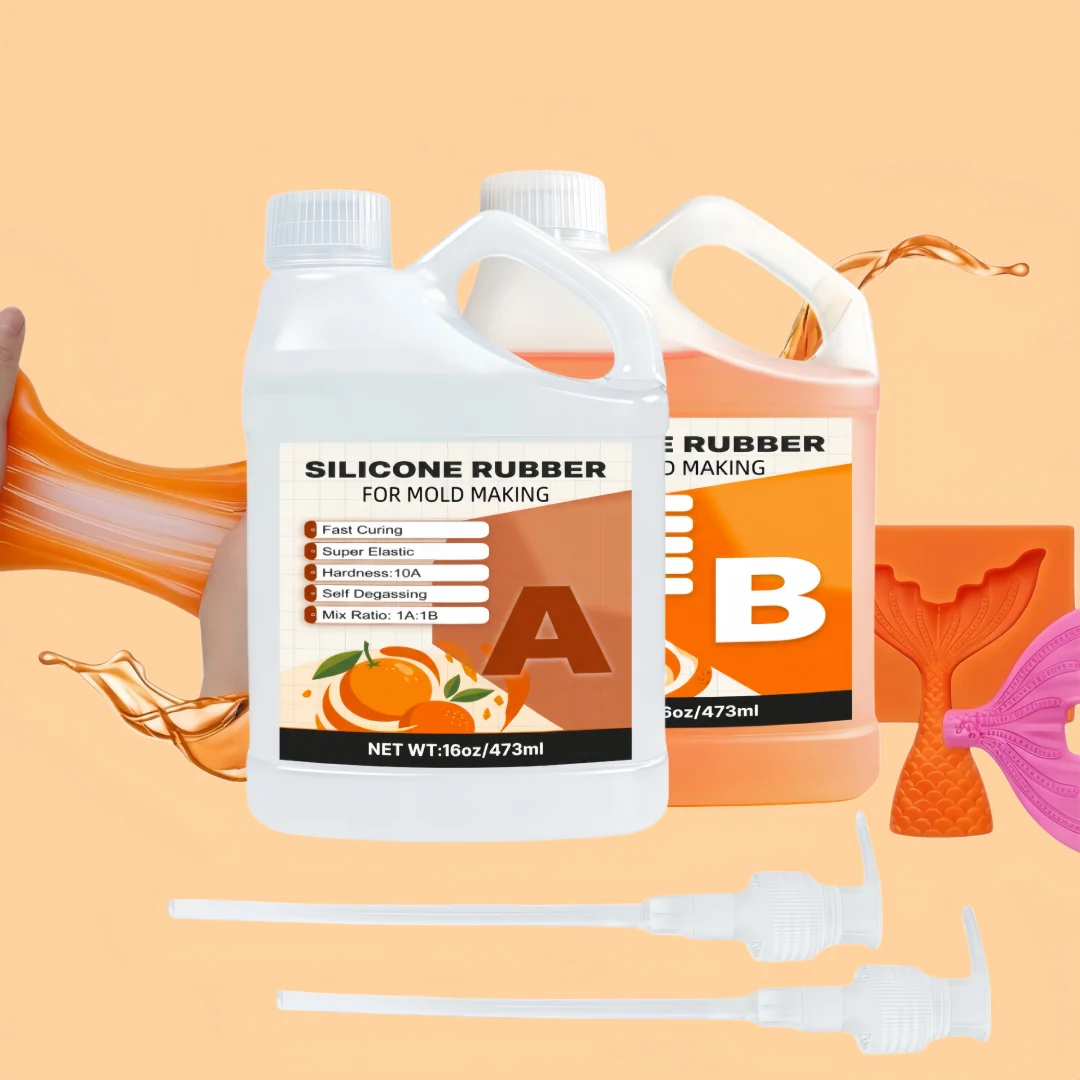 Crafting Resin - 10A Hızlı Kürlenen Reçine Silikon Kalıp