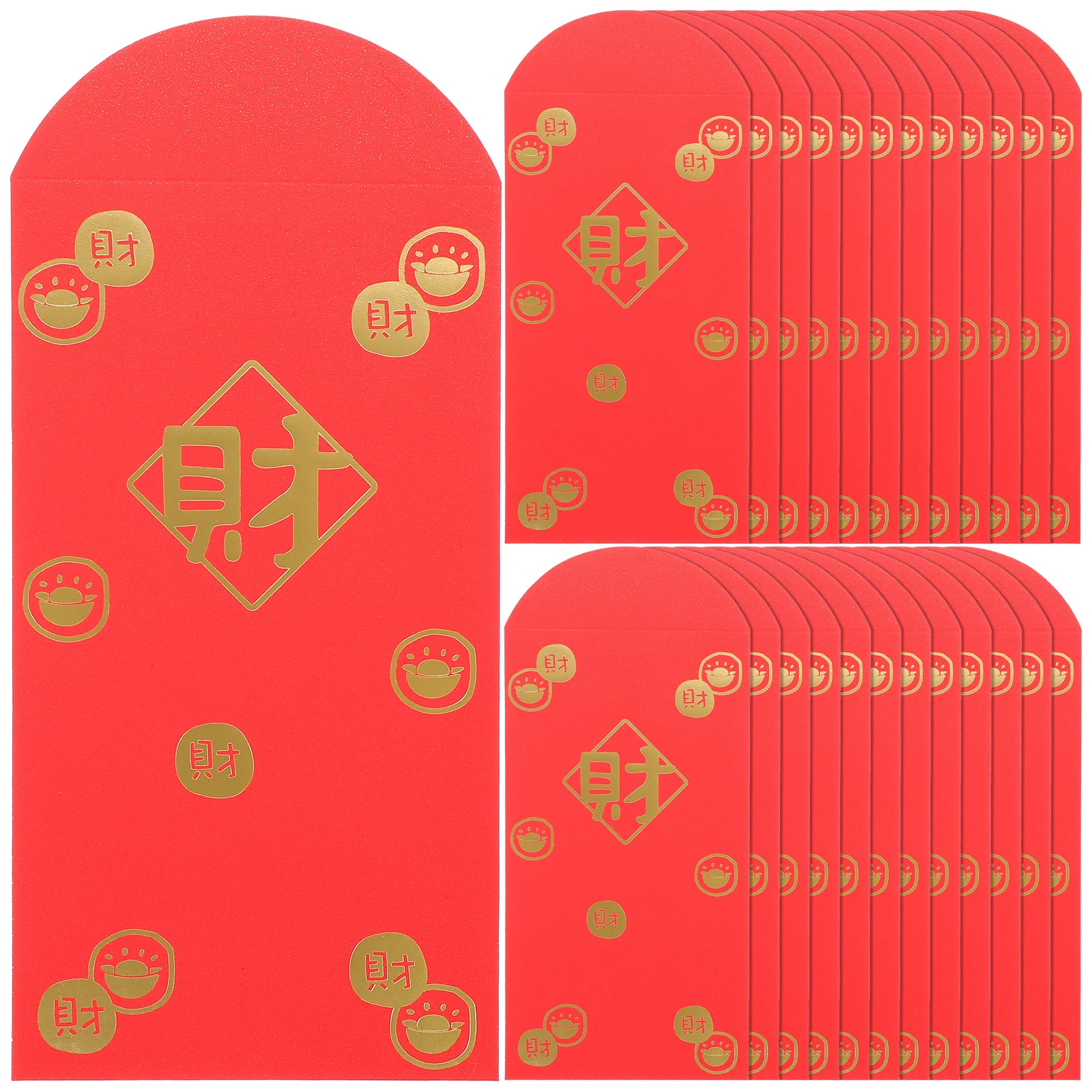 

10Pcs Traditional Red Envelopes Set Chinese Cultural Money Gift Bags for Festivals Weddings Prosperity Luck Red Envelope 2023
