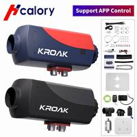 Hcalory Parking Heater Diesel 12V Kroak Car Heater 2KW 5-8KW Split Air Heater with LCD Panel &Remote Control & Smart App Control