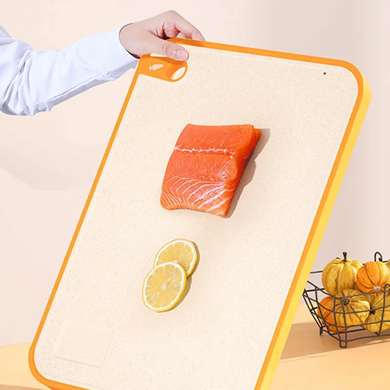 1pc chopping board household antibacterial anti-mold cutting board double-sided cutting board plastic kitchen