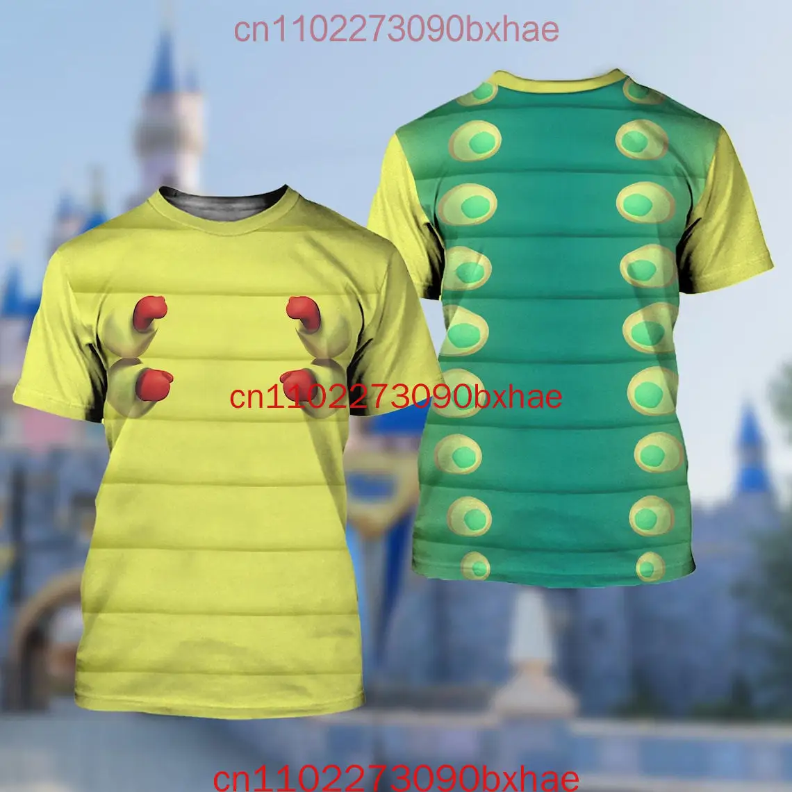 

Лето 2026, новая 3D футболка Disney A Bug's Life, карнавальный костюм с героями мультфильмов, мужская и женская детская футболка с короткими рукавами