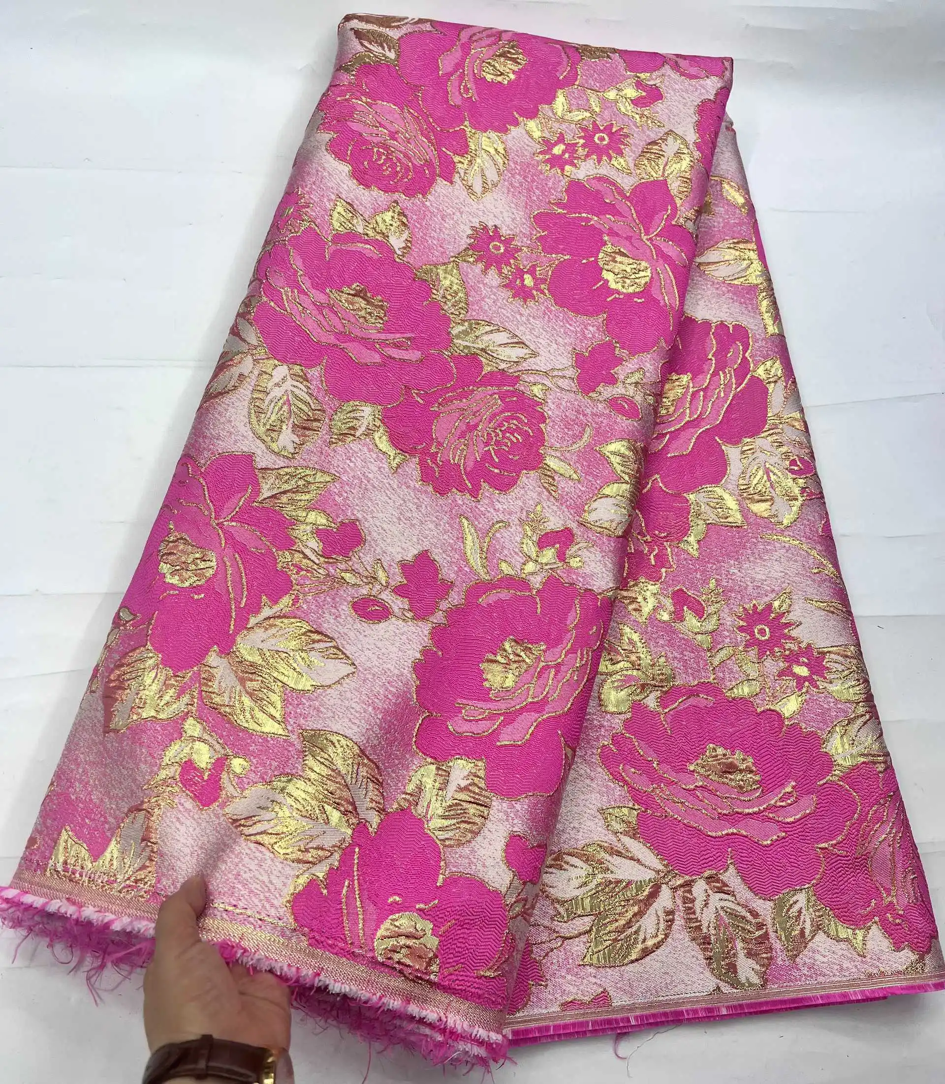 Nigeriaanse Brokaat Stoffen Tule Kant Afrikaanse Kant Stof 2026 Hoge Kwaliteit Kerst Brokaat Jacquard Voor Bruiloft Jurken