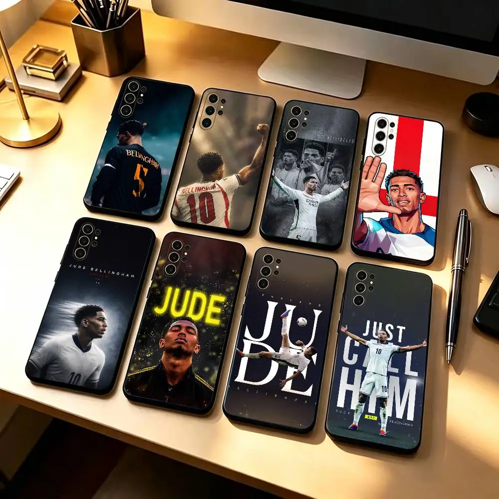 J-Jude Bellingham Football Pro Painted Phone Case For Samsung S26,21,22,23,24,25,20,10,9,8,7,Ultra,Plus, Fe, Lite