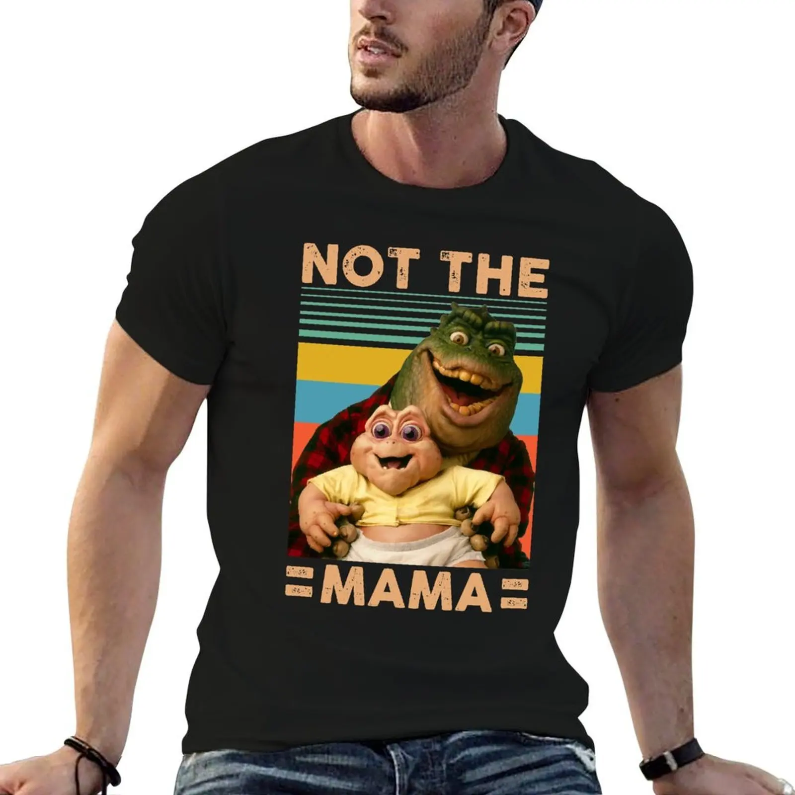 

Awesome Baby Sinclair Character Loved By Everyone Beauty Funky Mama Hinkleman Cute Fan T-Shirt t shirt man designer T-Shirt