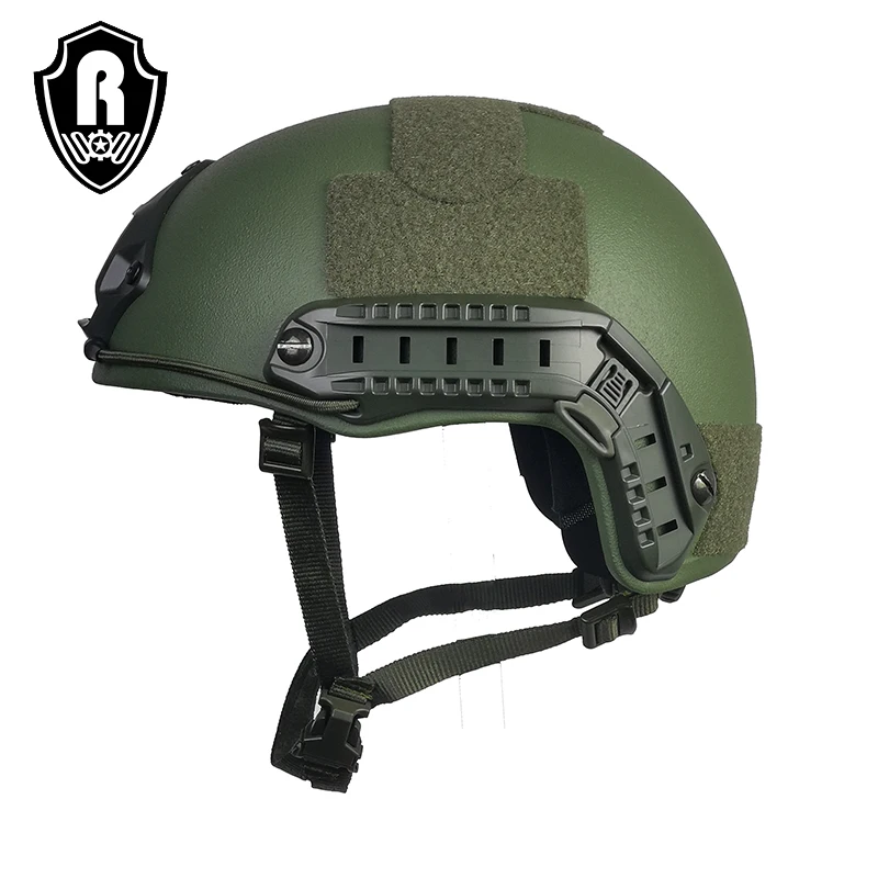 Roewe 3A Standard Field Battle Army Green Aramid/UHMWPE Tactical Fast Helmet High Cut