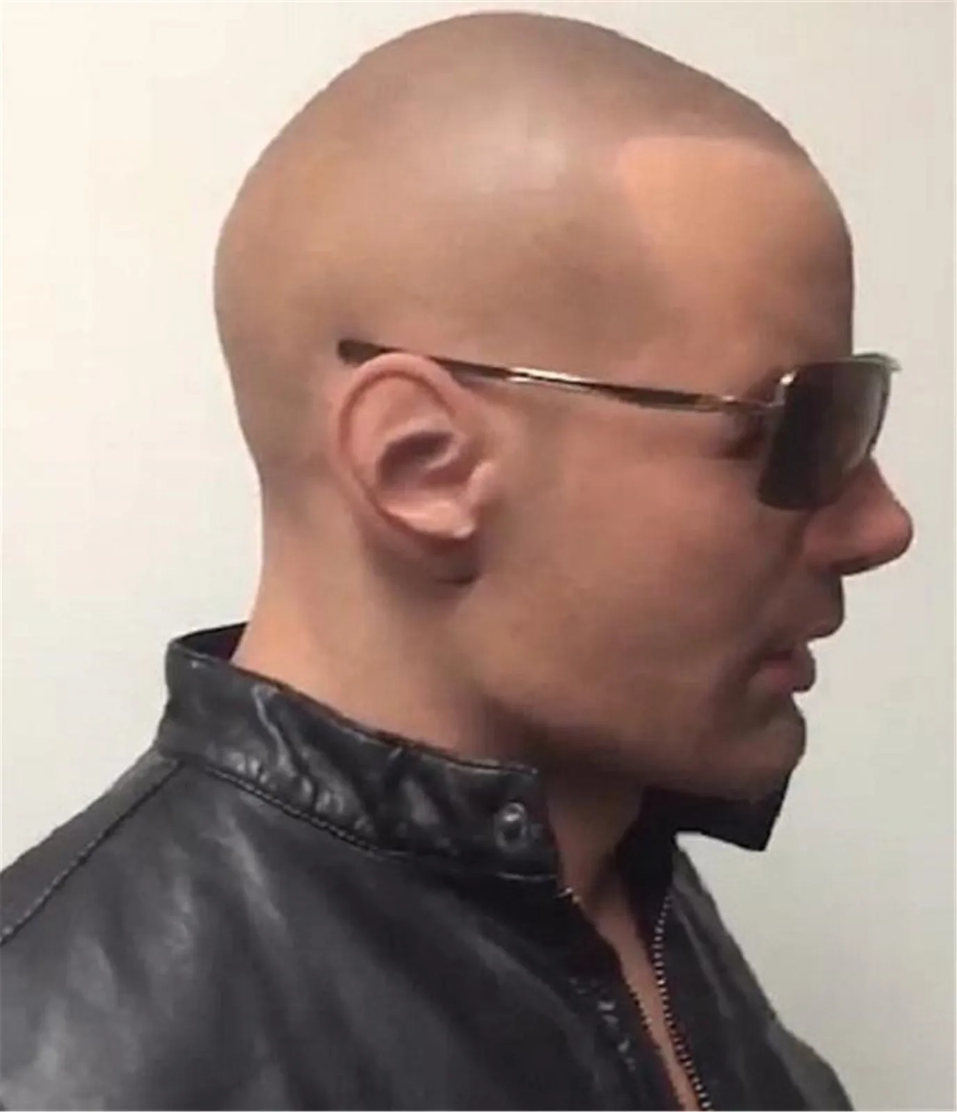 Jason Statham Mask Movie Cosplay Costume Full Head Latex Mask Halloween Carnival Party Bald Man Head Cover Prank Realistic Props