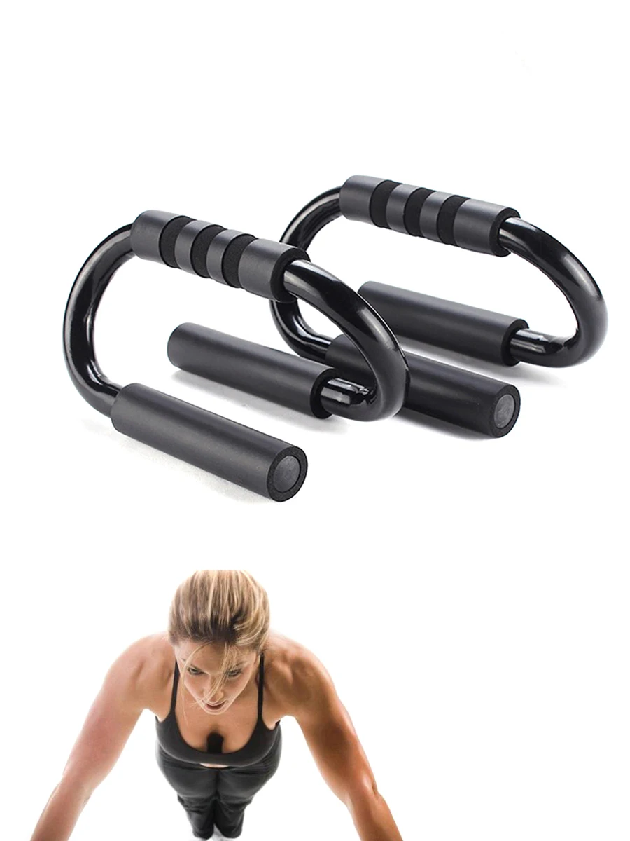 Push-up Strength training - portable structure for family fitness training and Push-up support handle for floor exercise 1 Pair