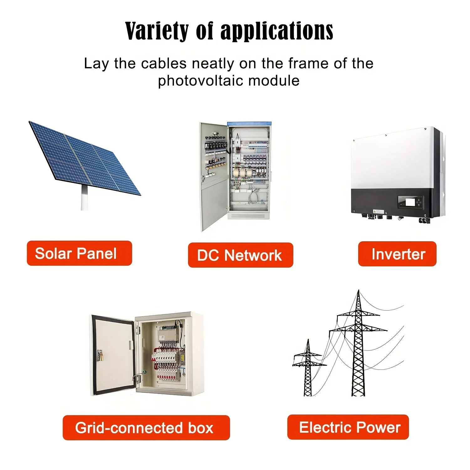 Trailer Frame Wire Clips Stainless Steels Trailer Wiring Cable Clips Replacement Parts For solar panel Boat Trailer Fishing Boat