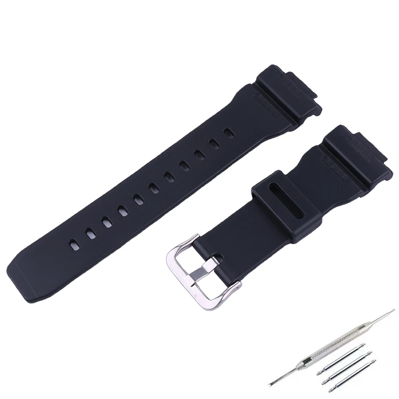 

16mm Men's resin watch band accessories compatible for Casio G-7900SL GW-7900B-1 GR-7900NV watch strap women's rubber wristband