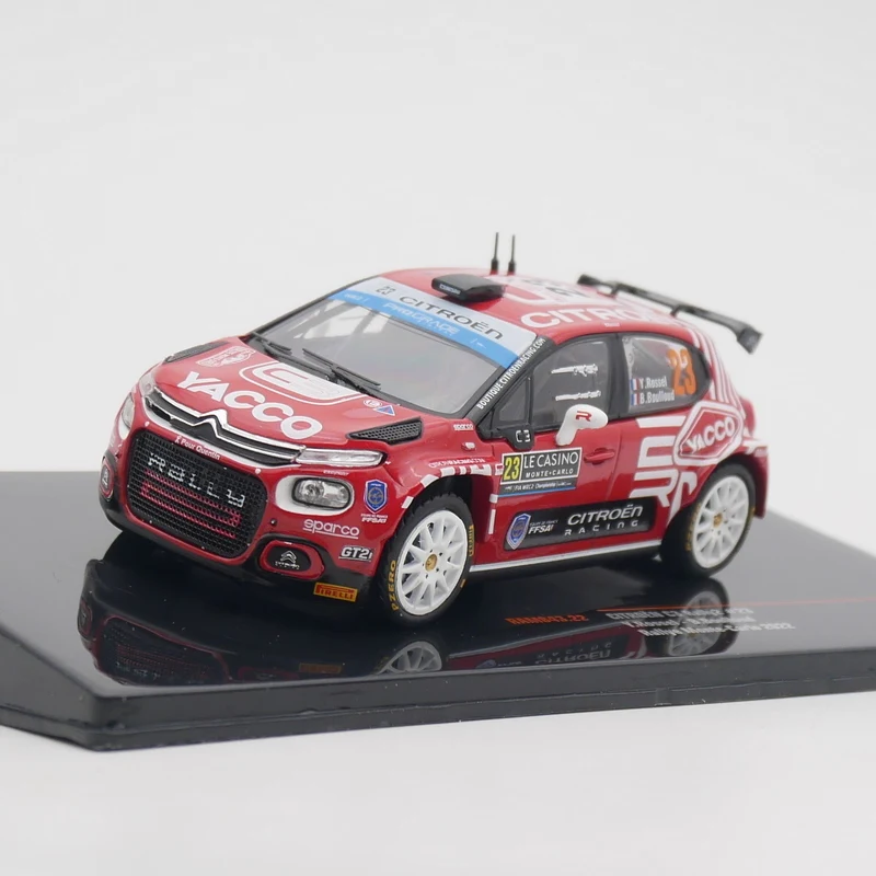 

Diecast Ixo 1:43 Scale Citroen C3 WRC 2022 Citroen Rally Car Alloy Car Model Collectible Toy Gift Souvenir Display Ornament