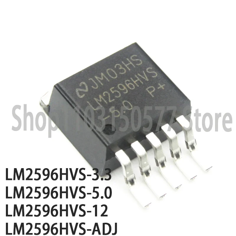 1piece LM2596HVS-3.3 LM2596HVS-5.0 LM2596HVS-12 LM2596HVS-ADJ TO-263-5