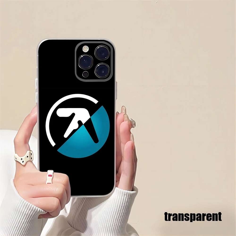 Aphex Twin Symbol Logo  Phone Case new 2023 For iPhone 15 14 12 13 11 Pro Max Mini X XR XS Max 7 8 Plus transparent cover