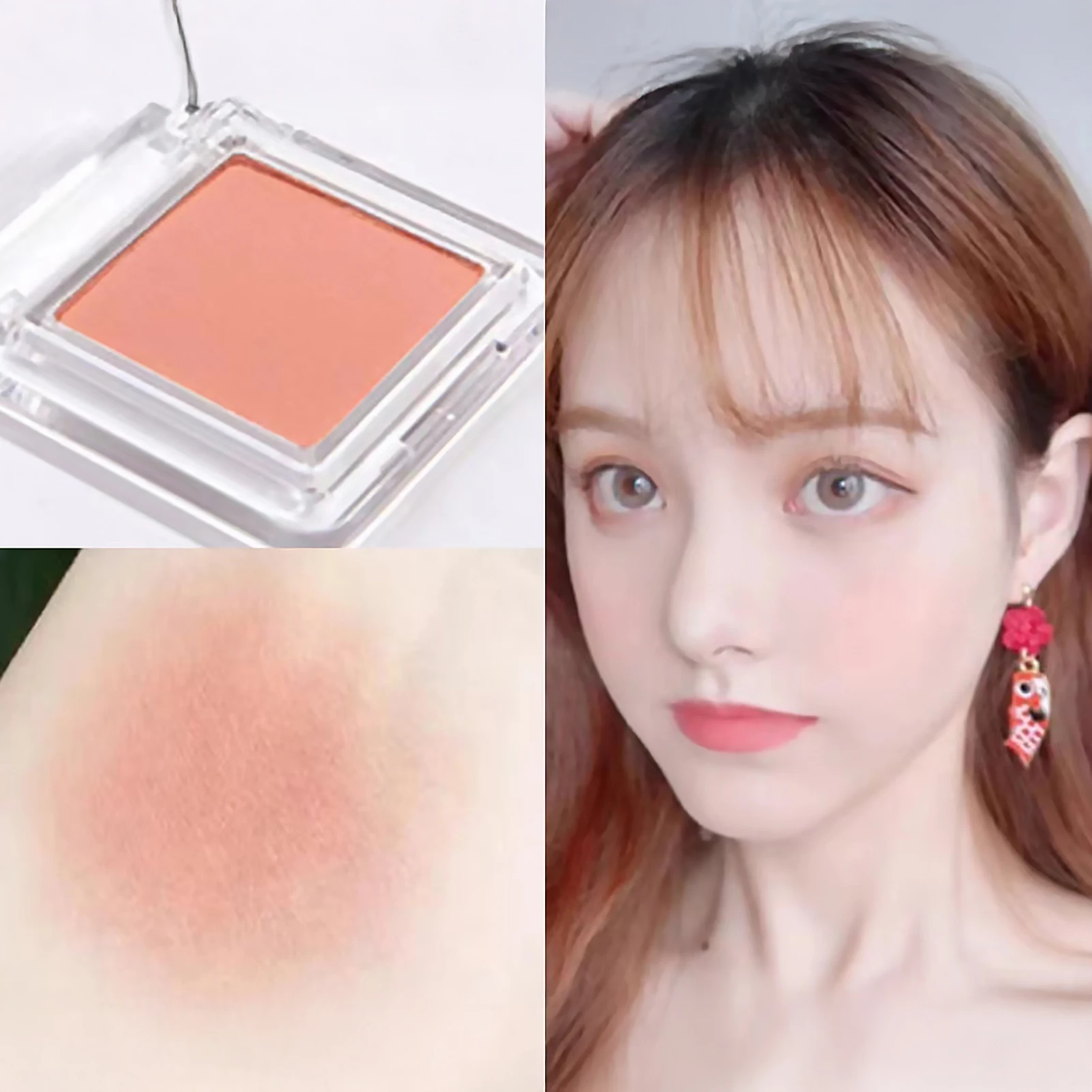 Kremowy róż do policzków o delikatnym satynowym wykończeniu, mocno napigmentowany, idealny na prezent dla rodziny i przyjaciół.