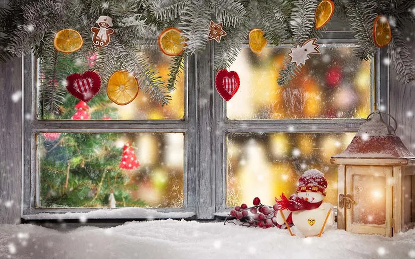 Fondos de Navidad para fotografía, decoración Interior de árboles, retrato familiar, muñeco de nieve, estudio, pancarta