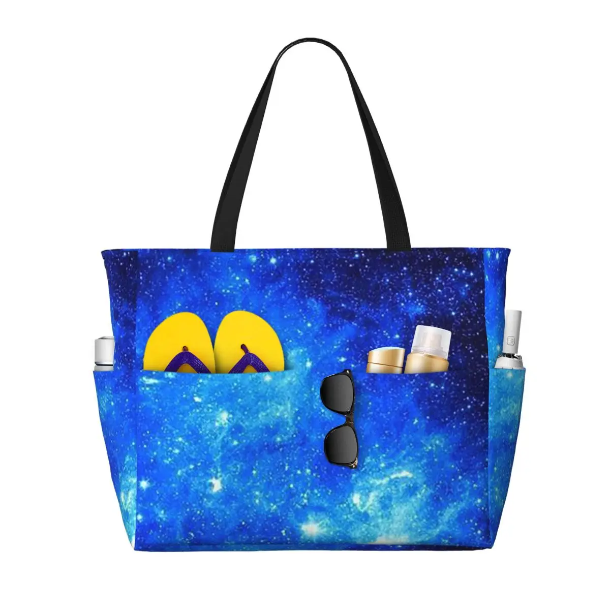 

Planet Earth Beach Tote Bag Sport Gym Yoga Duffle Large Tote Bag Women Travel Bag Fitness bag