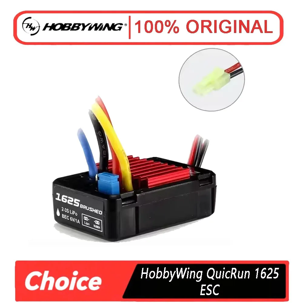 

HOBBYWING QuicRun WP-1060 1060 60A Матовый водонепроницаемый ESC для масштаба 1/10 RC Электрический пульт дистанционного управления Автомобильные аксессуары для гусеничных машин