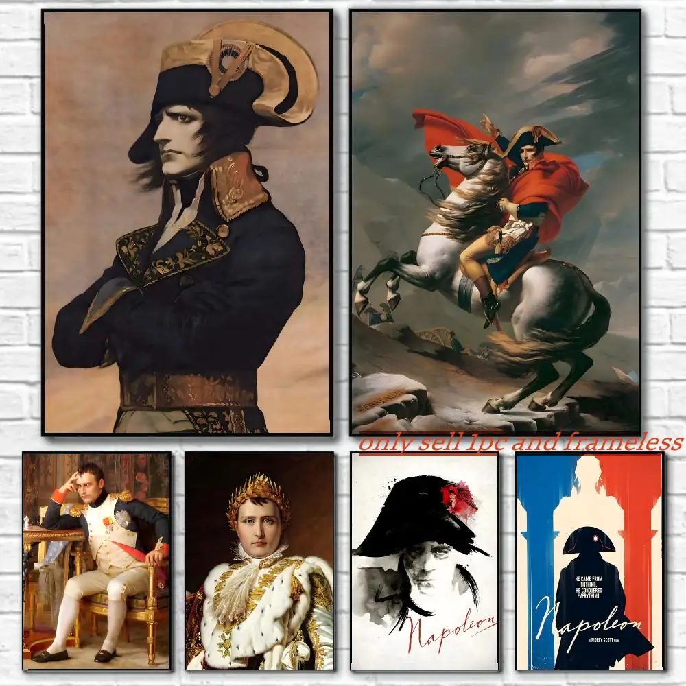 1pc King N-Napoleon BonaparteS Poster HD Poster Wall Art interior Hallway Home Decoration Holiday Gifts